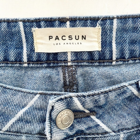 PacSun Window Pane Mom Jeans - Picture 6 of 9